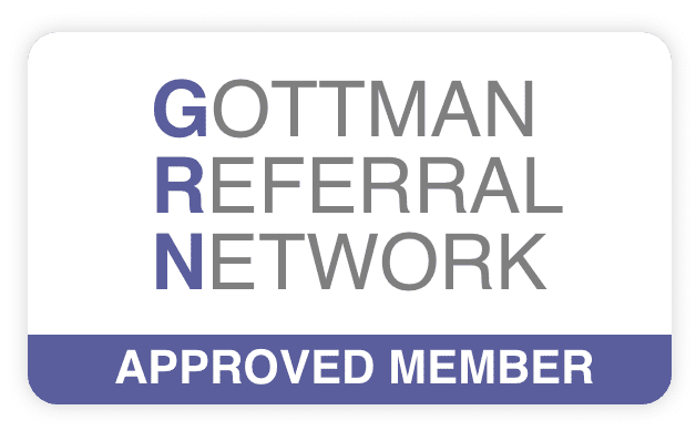 Gottman Institute approved therapist badge